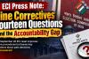 ECI Press Note: Nine Correctives Fourteen Questions and the Accountability Gap