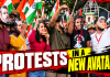 ‘Lehra Do Tiranga’ Protest Held in Pune; Tricolour Echoes Near Dr. Ambedkar Statue