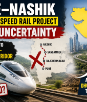 Pune–Nashik Semi-High-Speed Rail Project Faces Uncertainty as Focus Shifts to Ahmedabad–Dholera Corridor