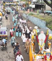 Grand Tribute Rally in Pandharpur Rekindles Karmaveer's Ideals