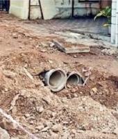 Green Setu Project Excavation Disrupts Civic Services in Pradhikaran!