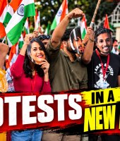 ‘Lehra Do Tiranga’ Protest Held in Pune; Tricolour Echoes Near Dr. Ambedkar Statue