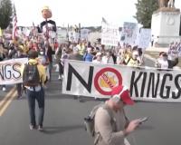 No Kings protests draw huge crowds as anti-Trump rallies sweep across US!