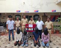 Four Arrested in House Burglary Case; Jagdamba Hotel Theft Solved — Four-Day Police Custody!