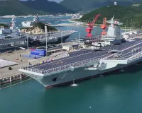 China's Fujian aircraft carrier makes port post its first full-force training exercise amid spiking tensions with Japan