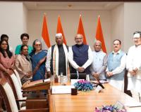 Seven Newly Elected, Re-Elected Rajya Sabha Members Take Oath