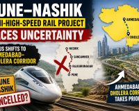 Pune–Nashik Semi-High-Speed Rail Project Faces Uncertainty as Focus Shifts to Ahmedabad–Dholera Corridor