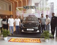 Kia Sorento Unveiled in Grand Style at Aman Kia’s Wakad and Chinchwad Showrooms