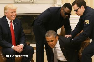 Trump Shares AI Video of Obama’s Arrest, Says ‘No One is Above the Law