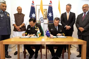 India, Australia sign key defence agreements