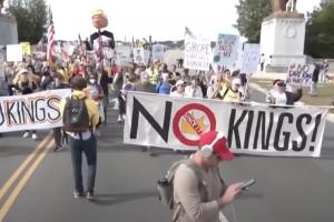No Kings protests draw huge crowds as anti-Trump rallies sweep across US!