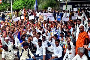 VBA march secures Rs 15k rent; Action against stalled slum project developers