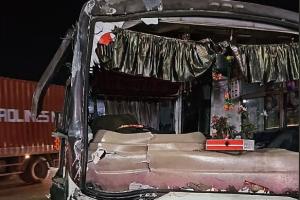 Bus Carrying Pilgrims from Nagpur Crashes on Pune-Nashik Highway