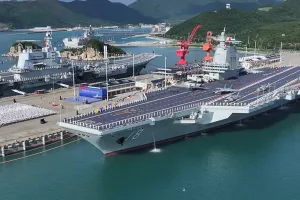 China's Fujian aircraft carrier makes port post its first full-force training exercise amid spiking tensions with Japan