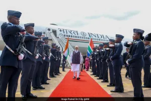 PM Modi arrives in Johannesburg for G20 Summit