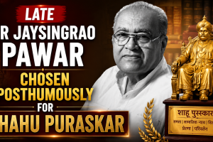 Late Dr Jaysingrao Pawar Chosen Posthumously for Shahu Puraskar