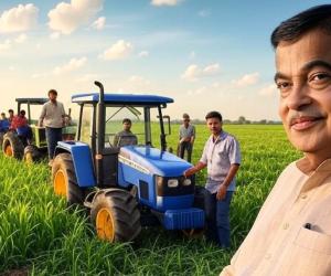 Farmers, Get Ready! New CNG, Diesel & Electric Tractors Coming Soon – Gadkari’s Big Plan
