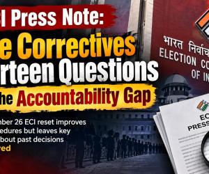 ECI Press Note: Nine Correctives Fourteen Questions and the Accountability Gap